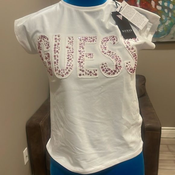 Cute Guess shirt  size 12 girls - Picture 1 of 4